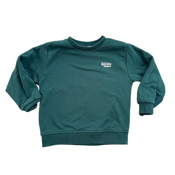 Zara Beyond Happy Sweatshirt Size 3-4Y - Picture 1 of 4